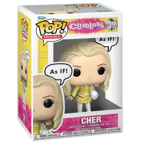 Funko Clueless 30th Anniversary POP! Sayings Cher Vinyl Figure #1810 ["As IF!"]