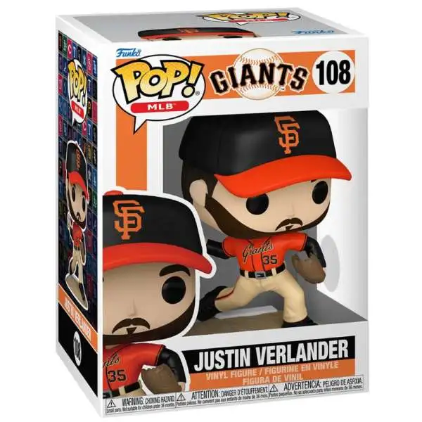 Funko Houston Astros POP! MLB Justin Verlander Vinyl Figure #108 (Pre-Order ships June)