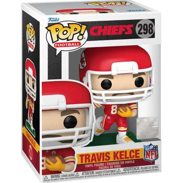 Funko NFL Kansas City Chiefs POP! Football Travis Kelce Vinyl Figure #298 [Road]