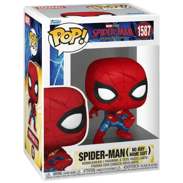 Funko Spider-Man: Brand New Day POP! Marvel Spider-Man Vinyl Figure #1587 [No Way Home Suit]