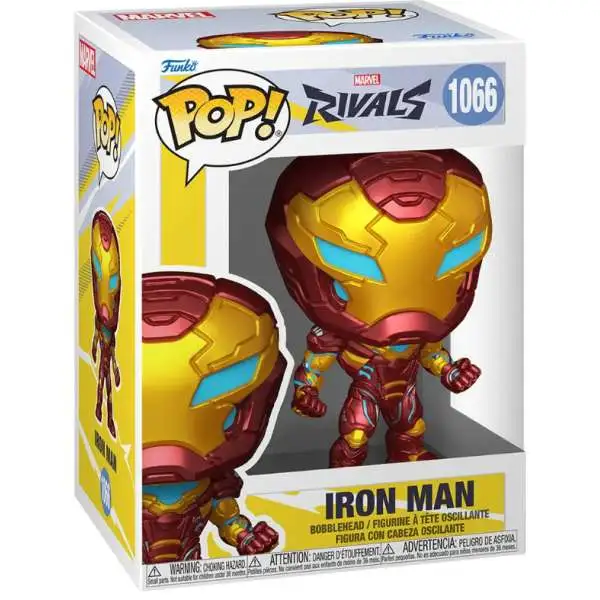 Funko Marvel Rivals POP! Games Iron Man Vinyl Figure #1066 (Pre-Order ships July)