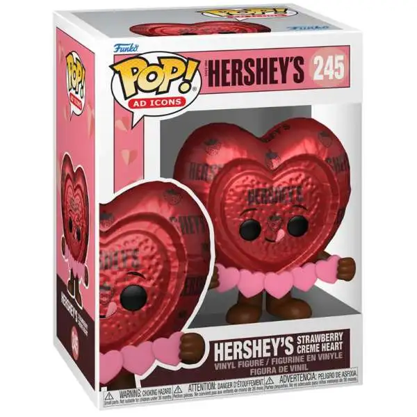 Funko Hershey POP! AD Icons Strawberry Creme Hearts Vinyl Figure #245