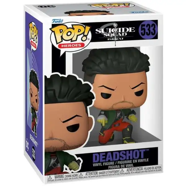 Funko DC Suicide Squad Isekai POP! Animation Deadshot Vinyl Figure #533