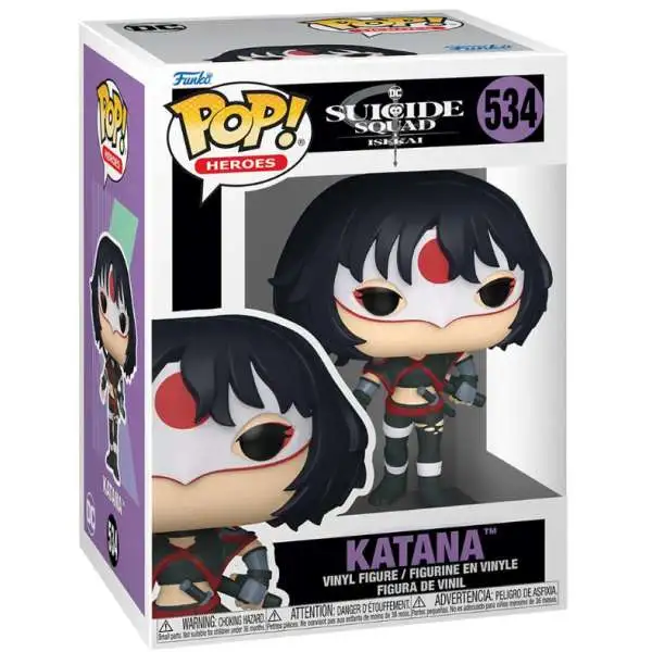 Funko DC Suicide Squad Isekai POP! Animation Katana Vinyl Figure #534