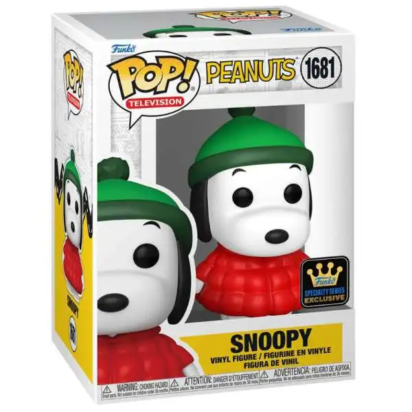 Funko Peanuts POP! Animation Snoopy Exclusive Vinyl Figure #1681 [RED Coat, Regular Version]