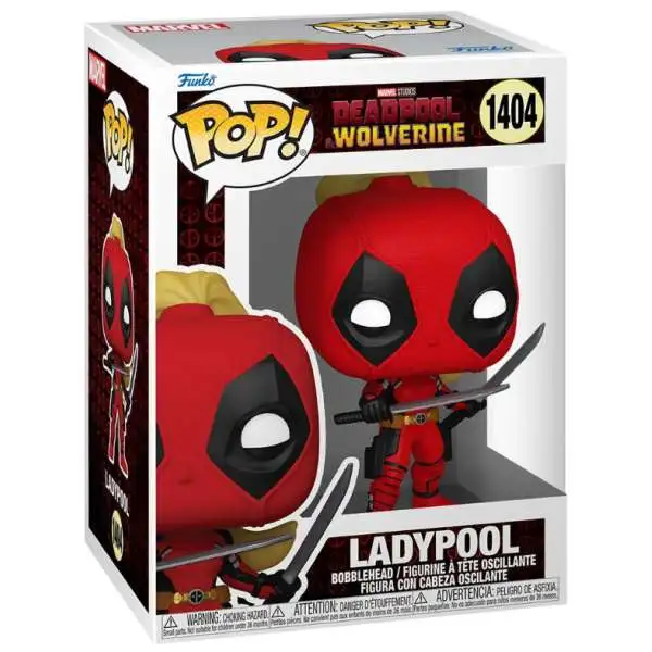 Funko Deadpool & Wolverine POP! Marvel Ladypool with Swords Vinyl Figure #1401