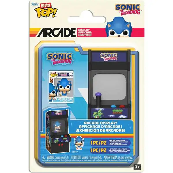 Funko Sonic The Hedgehog Bitty POP! Sonic Arcade Cabinet