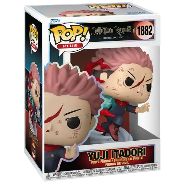 Funko Jujutsu Kaisen POP! Animation Yuji Itadori Deluxe Vinyl Figure #1882 [Divergent Fist] (Pre-Order ships June)