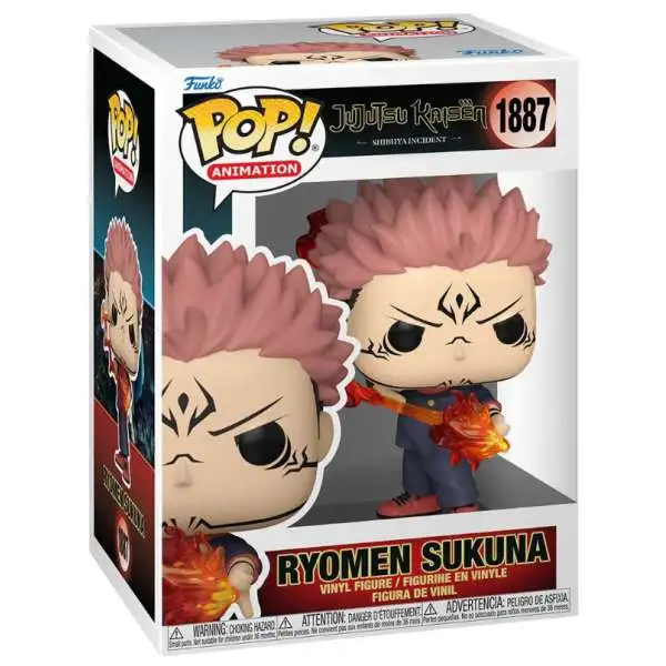 Funko Jujutsu Kaisen POP! Animation Sukuna Vinyl Figure #1887 [Fire Arrow] (Pre-Order ships September)