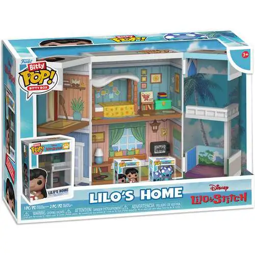 Funko Disney Lilo & Stitch Bitty POP! Bitty Box Lilo's Home Viny Mini Figure Set
