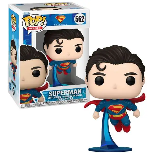 Funko DC Superman 2025 POP! Heroes Superman Vinyl Figure #562 [Damaged Package]