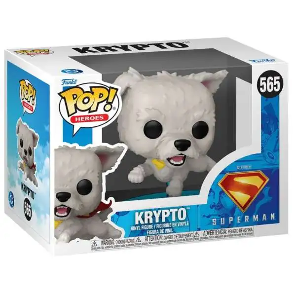Funko DC Superman 2025 POP! Heroes Krypto Vinyl Figure #565