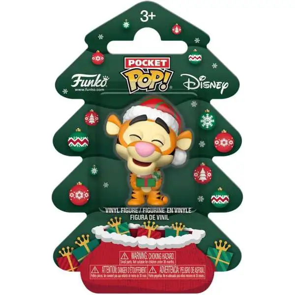 Funko Winnie the Pooh Pocket POP! Tigger Vinyl Mini Figure [Holiday Tree]