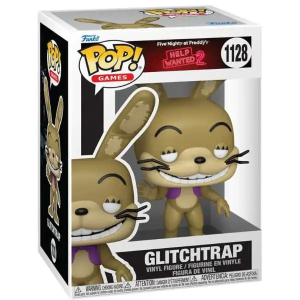 Funko Five Nights at Freddy's Help Wanted 2 POP! Games Glitchtrap Vinyl Figure #1128