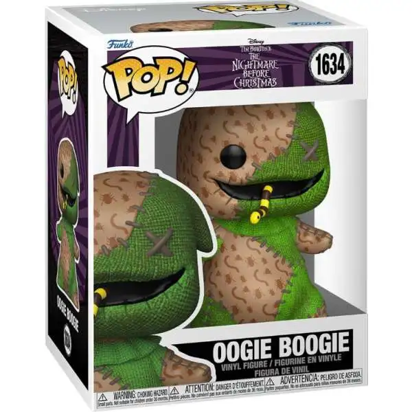 Funko The Nightmare Before Christmas POP! Disney: Patchwork Oogie Boogie Vinyl Figure #1634