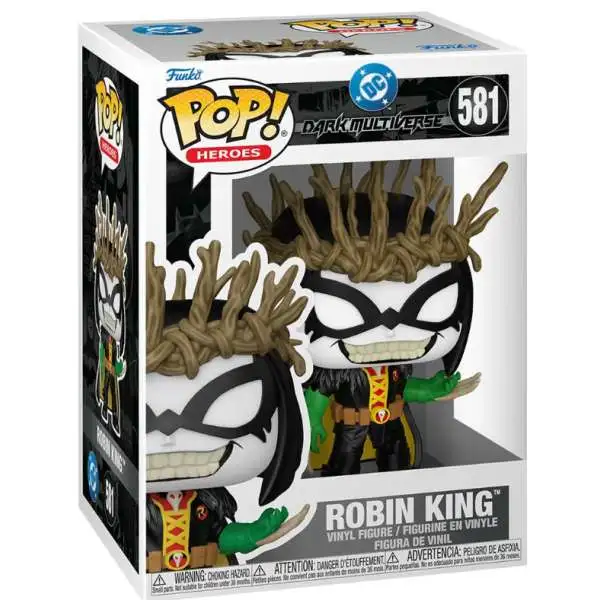 Funko DC Tales from the Dark Multiverse POP! Heroes Robin King Vinyl Figure #581
