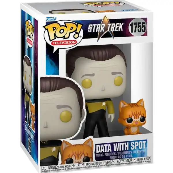 Funko Star Trek The Next Generation POP! Television Data Vinyl Figure #1755 [With Spot]