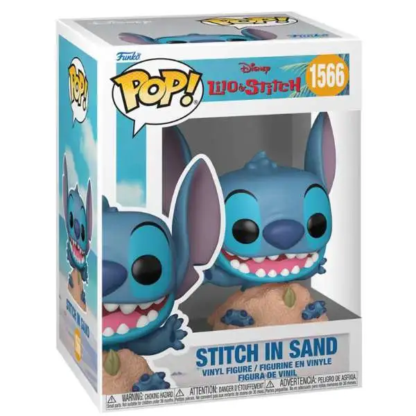 Funko Lilo & Stitch POP! Disney Stitch Vinyl Figure #1566 [In Sand] (Pre-Order ships June)