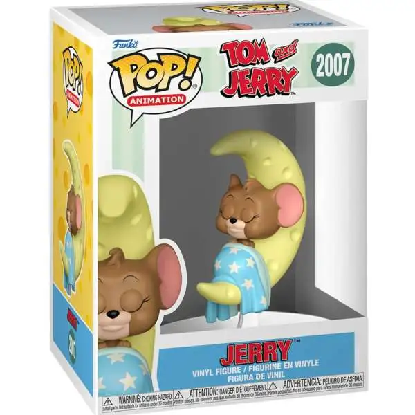 Funko Tom & Jerry POP! Animation Jerry Vinyl Figure #2007 [Sleeping on the Moon]