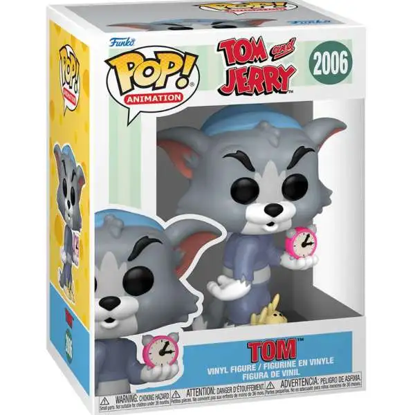 Funko Tom & Jerry POP! Animation Tom Vinyl Figure #2006 [Alarm Clock]