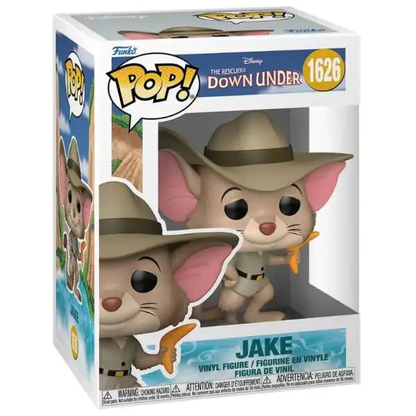 Funko Rescuers Down Under 35th Anniversary POP! Disney Jake Vinyl Figure #1626