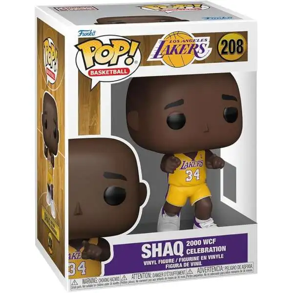 Funko Los Angeles Lakers POP! NBA Shaq Vinyl Figure #208 ['00 WCF Celebration]
