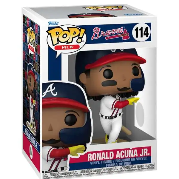 Funko Atlanta Braves POP! MLB Ronald Acuna Jr. Vinyl Figure #114