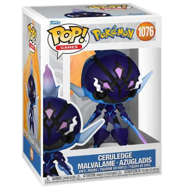 Funko Pokemon POP! Games Ceruledge Vinyl Figure #1076