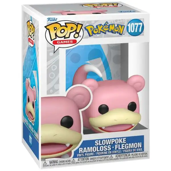 Funko Pokemon POP! Games Slowpoke Vinyl Figure #1077