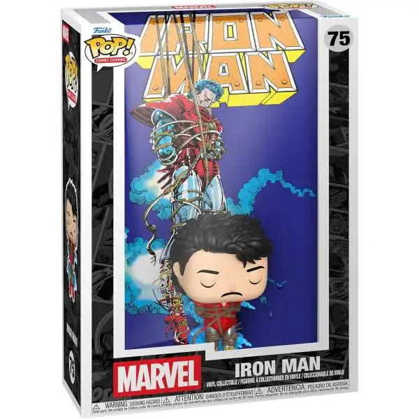 Funko Marvel POP! Comic Covers IronMan '68 Vinyl Figure with Case #75