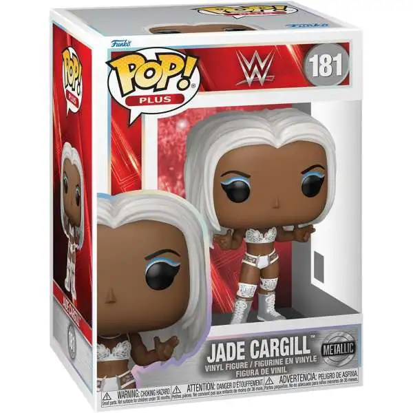 Funko WWE Wrestling POP! WWE Jade Cargill Deluxe Vinyl Figure #181 [Metallic]
