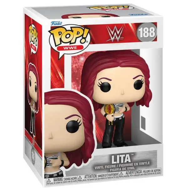 Funko WWE Wrestling POP! WWE Lita Vinyl Figure #188