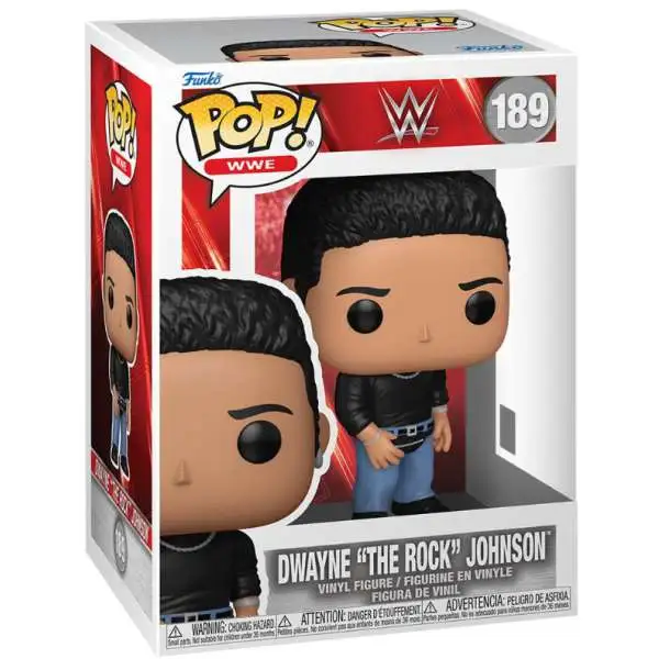 Funko WWE Wrestling POP! WWE The Rock Vinyl Figure #189 [With Fanny Pack]