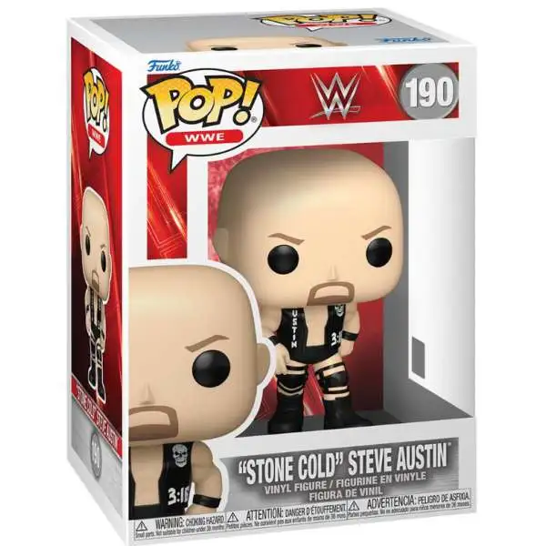 Funko WWE Wrestling POP! WWE Stone Cold Steve Austin Vinyl Figure #190