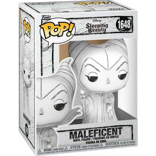 Funko Sleeping Beauty POP! Disney: Sketched Maleficent Vinyl Figure #1648