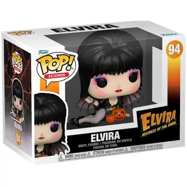 Funko POP! Icons Elvira Vinyl Figure #94 [Pumpkins]