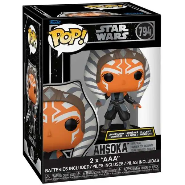 Funko POP! Star Wars Ahsoka Premium Vinyl Figure #794 [SFX Lights & Sounds]