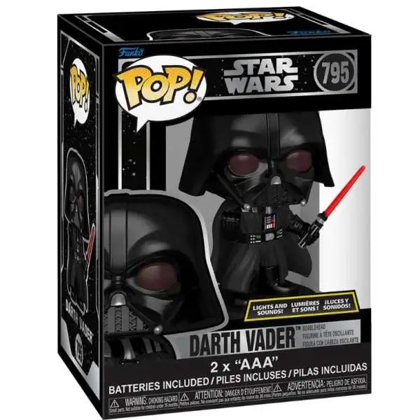 Funko POP! Star Wars Darth Vader Premium Vinyl Figure [SFX Lights & Sounds]