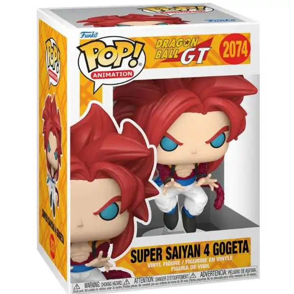 Funko Dragon Ball GT POP! Animation Super Saiyan 4 Gogeta Vinyl Figure #2074 [Regular Version]