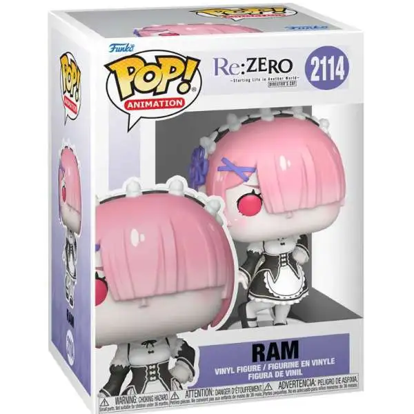 Funko Re:ZERO POP! Animation Ram Vinyl Figure #2114