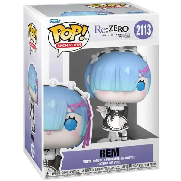 Funko Re:ZERO POP! Animation Rem Vinyl Figure #2113 [Regular Version]