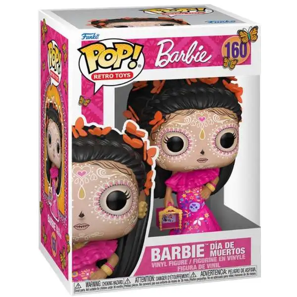 Funko POP! Retro Toys Barbie Vinyl Figure #160 [Dia de Los Muertos]