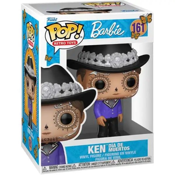 Funko Barbie POP! Retro Toys Ken Vinyl Figure #161 [Dia de Los Muertos]