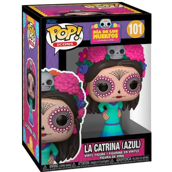 Funko POP! Icons La Catrina Vinyl Figure [Azul]