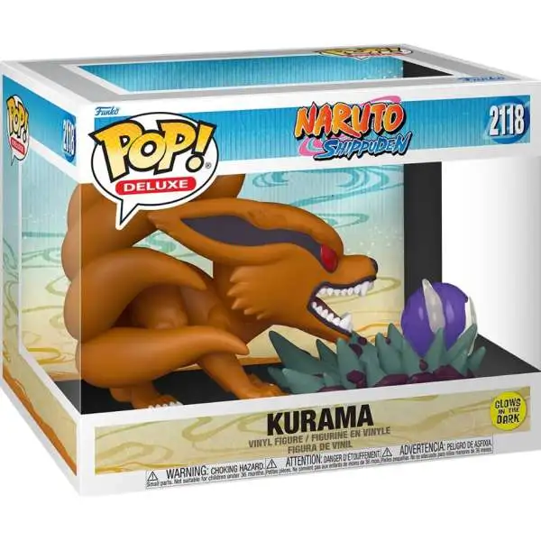 Funko Naruto POP! Animation Kurama Deluxe Vinyl Figure #2118 [Glow in the Dark]