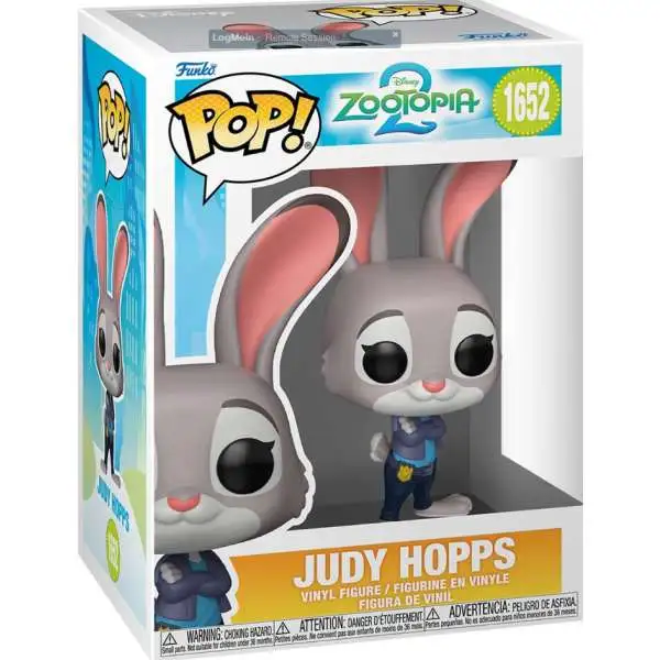 Funko Zootopia 2 POP! Disney Judy Hopps Vinyl Figure #1652