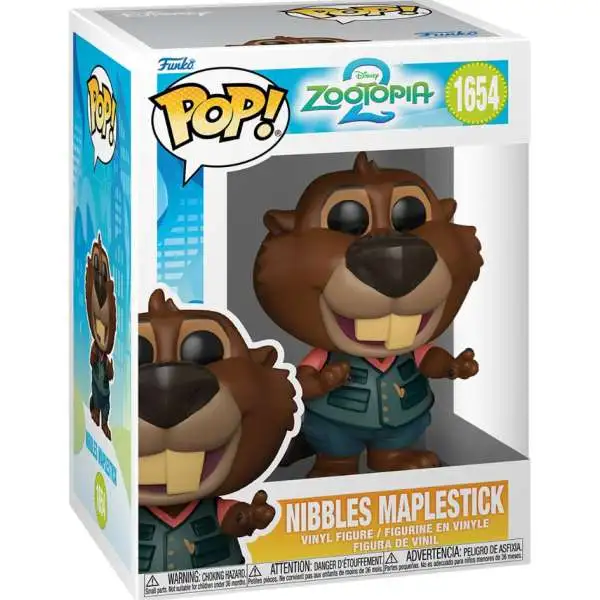 Funko Zootopia 2 POP! Disney Nibbles Maplestick Vinyl Figure #1654