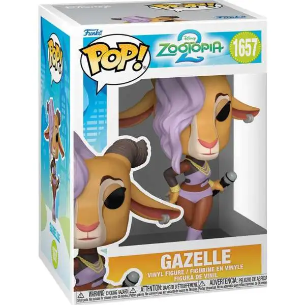 Funko Zootopia 2 POP! Disney Gazelle Vinyl Figure #1657