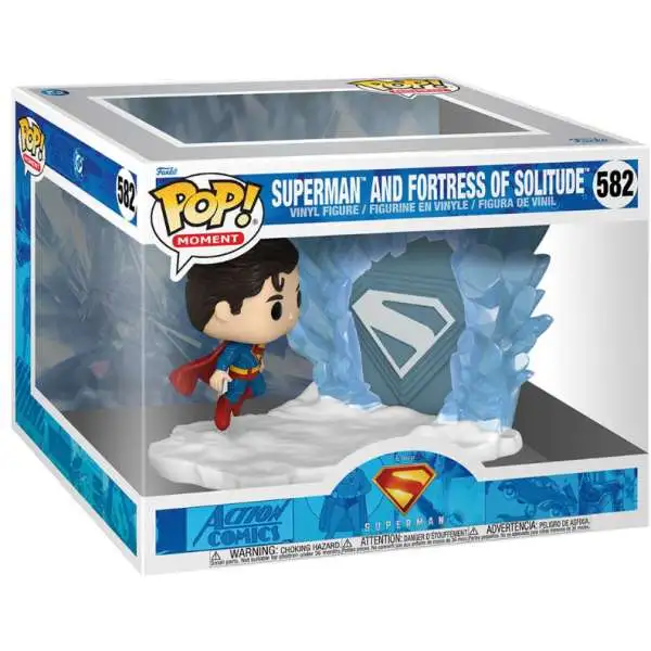 Funko DC Superman 2025 POP! Super Superman and Fortress of Solitude Vinyl Figure #582