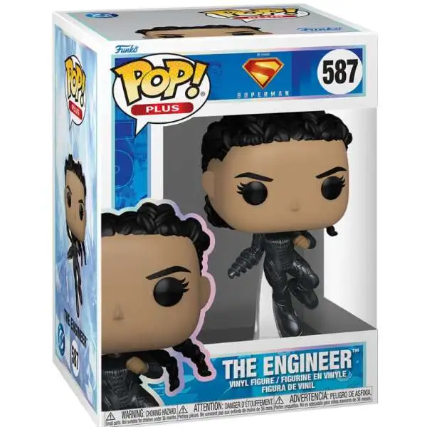 Funko DC Superman 2025 POP! Plus The Engineer Deluxe Vinyl Figure #587 [Metallic]